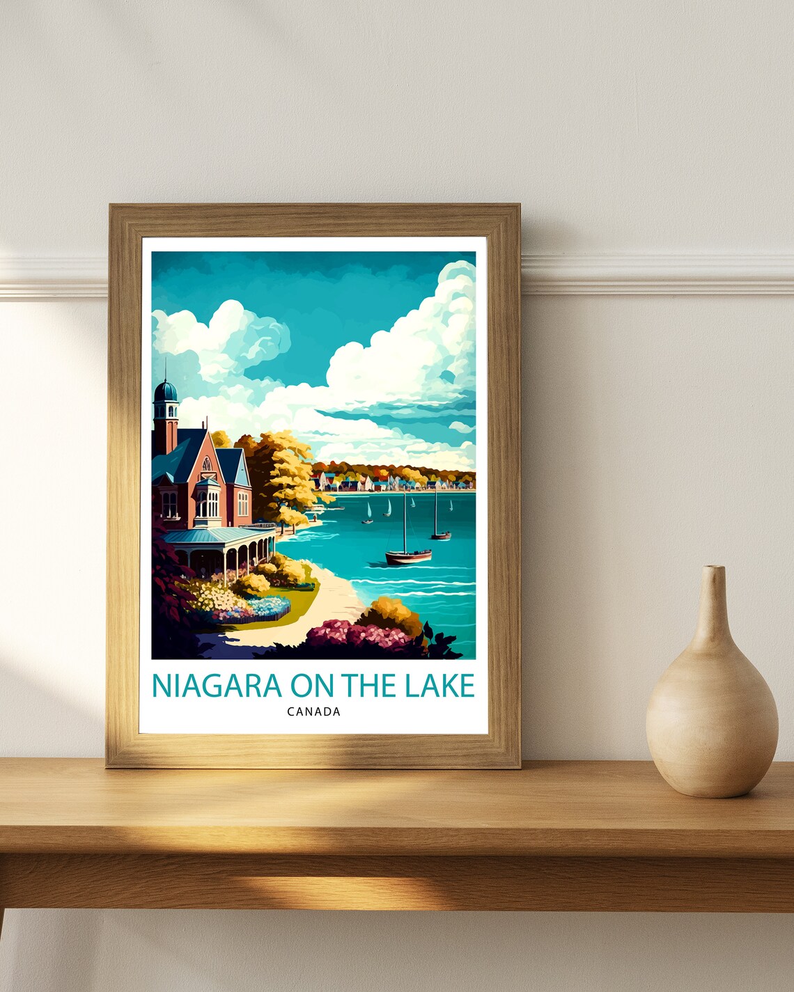 Niagara On The Lake Travel Poster, Local Decor - Image 2