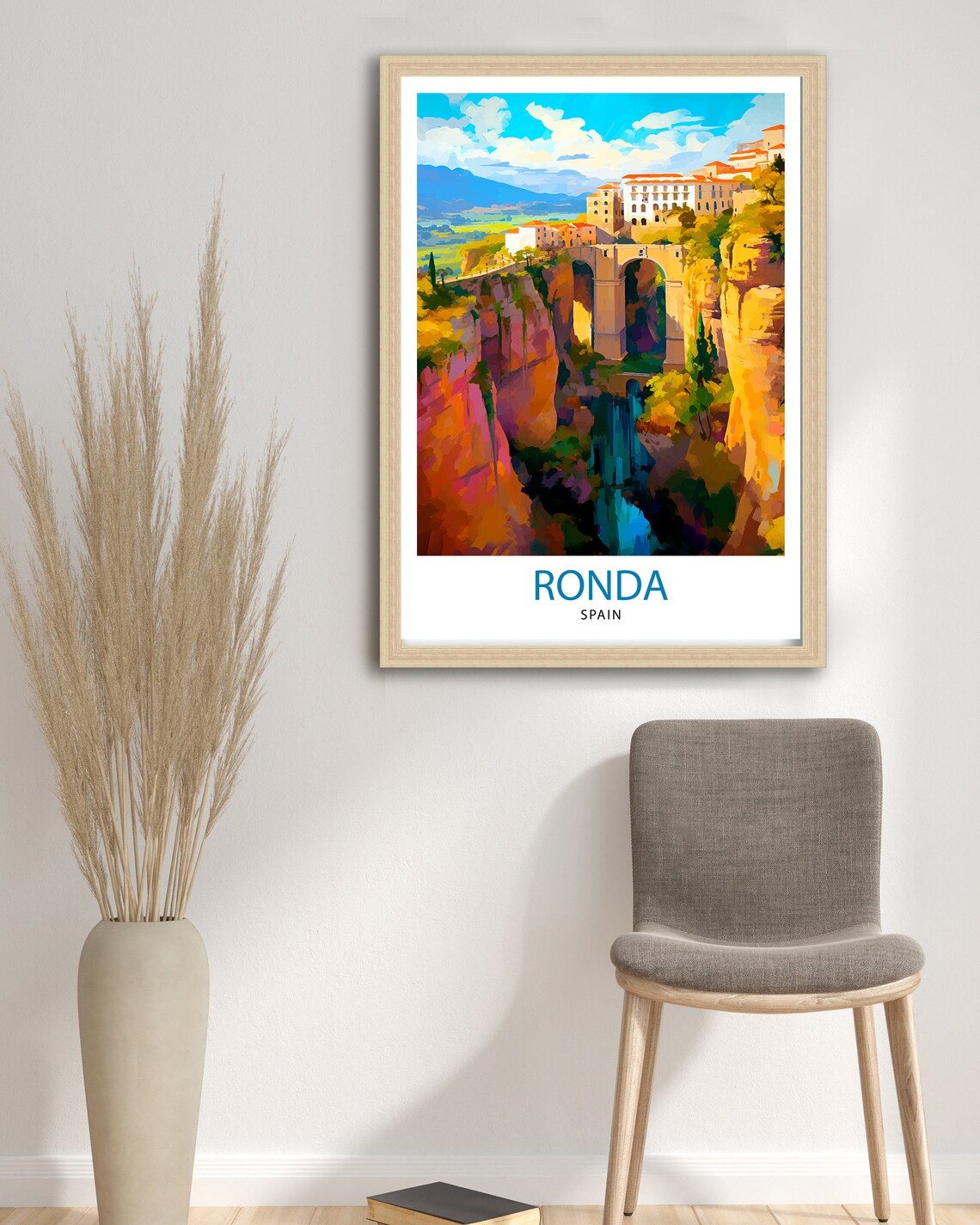 Ronda Spain Travel Poster, European Place Print - Image 3