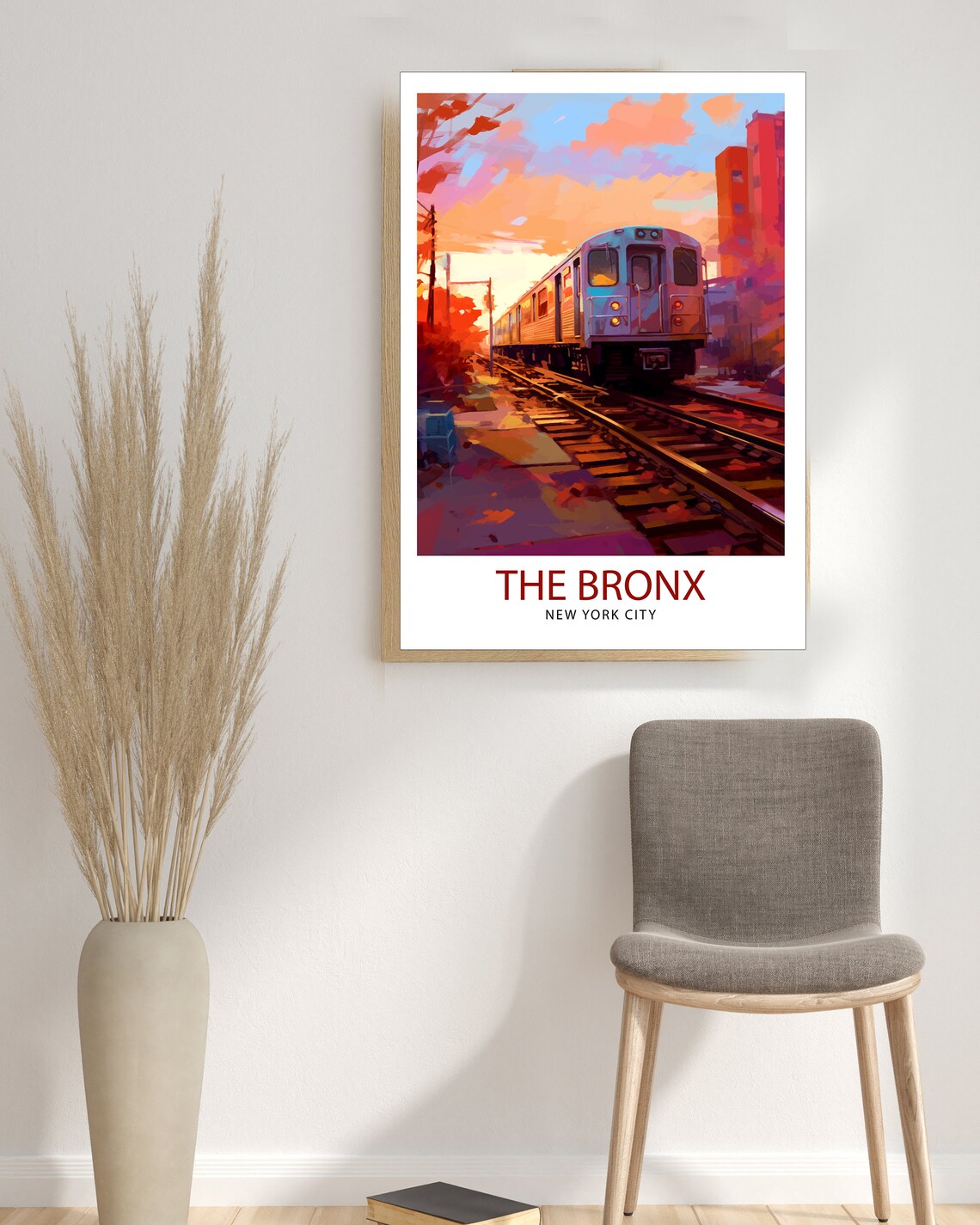 The Bronx New York Travel Poster, Bronx Art Print - Image 3