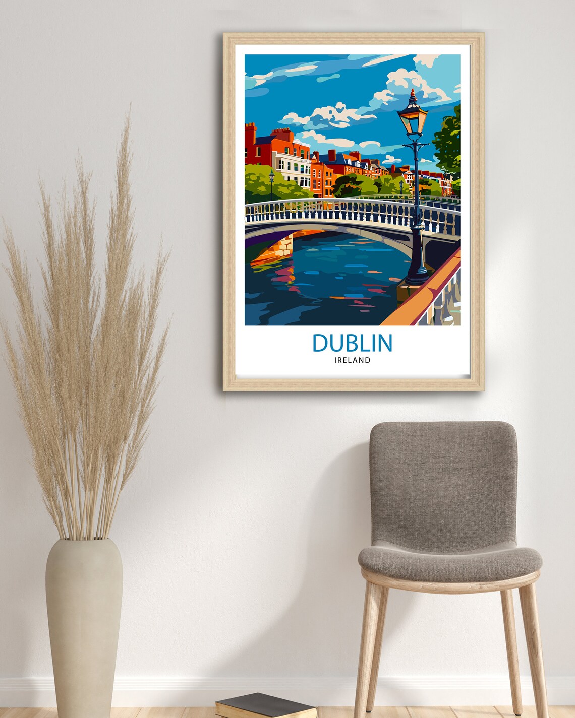 Dublin Ireland Temple Bar Wall Art Print - Image 2