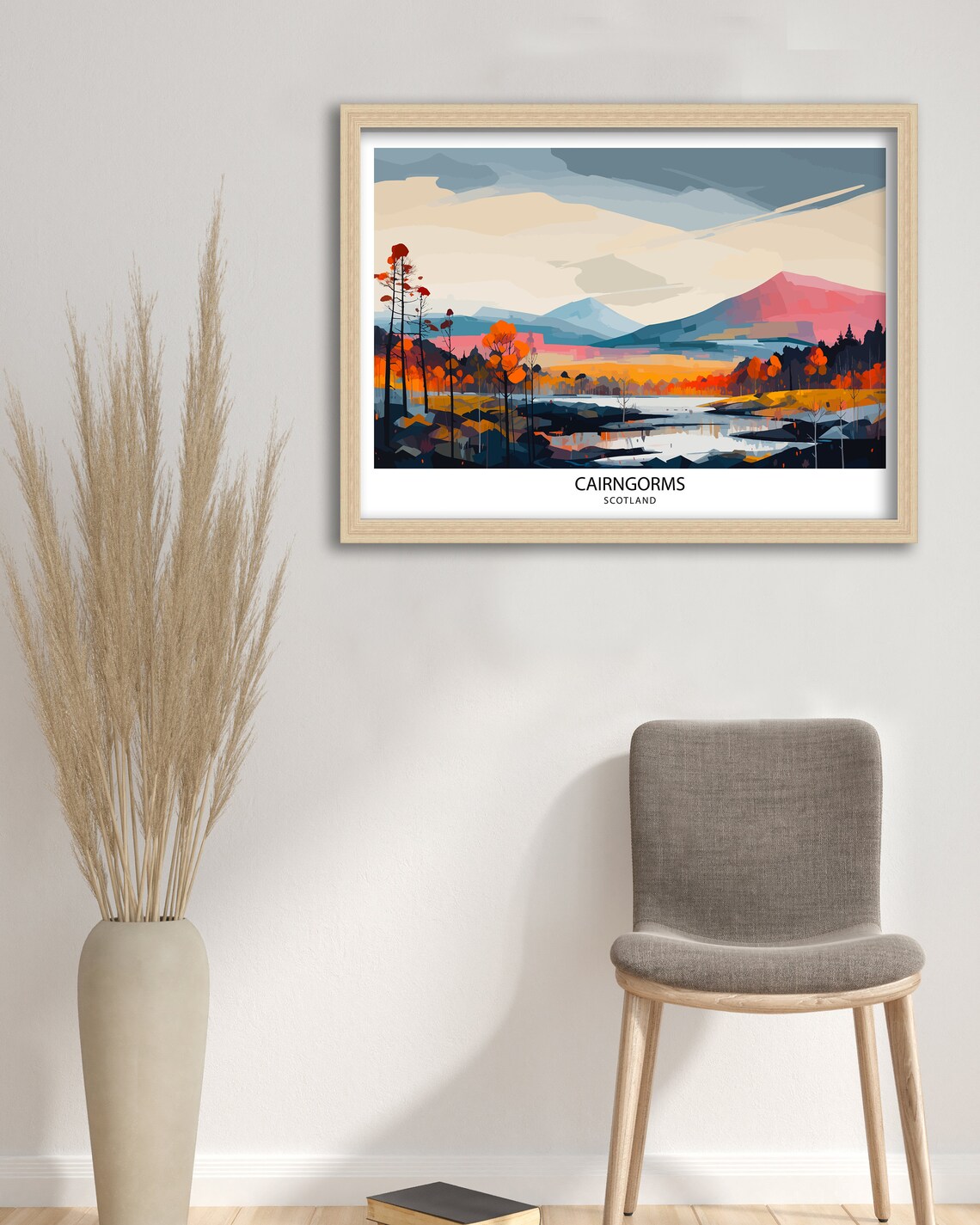 Cairngorms National Park Travel Print Travel Poster - Image 2