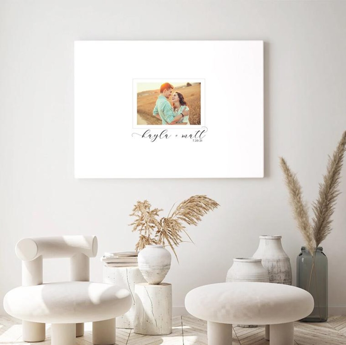 Wedding Guest Book Alternative Personalized Print - Image 3