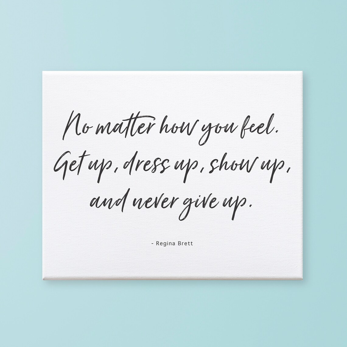 Uplifting Office Quote Art Print, Custom Decor - Image 3