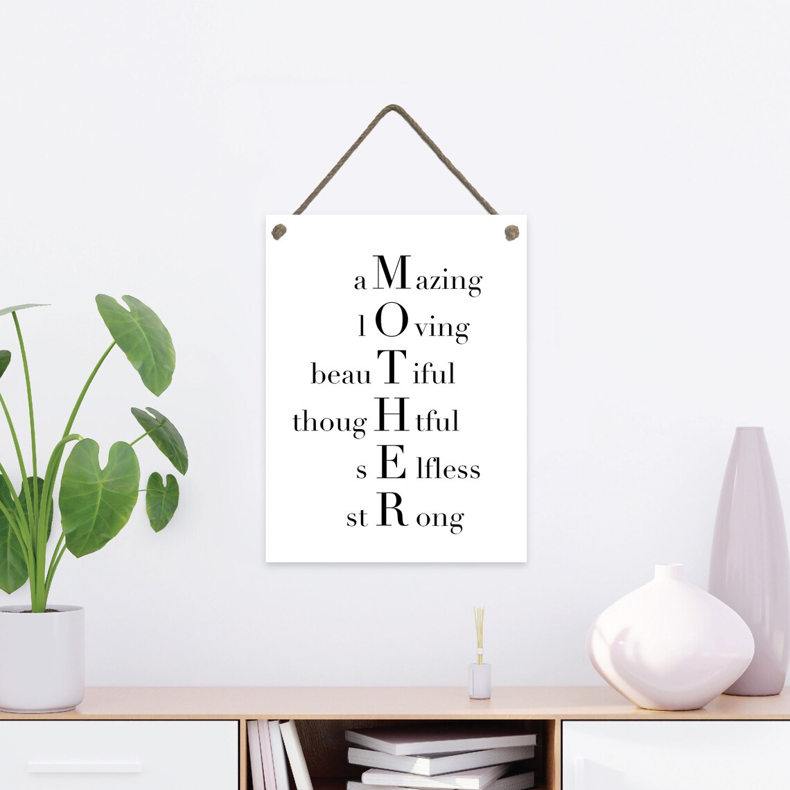 What a Mother Is Acrostic Mother's Day Gift Sentimental Poster - Image 2