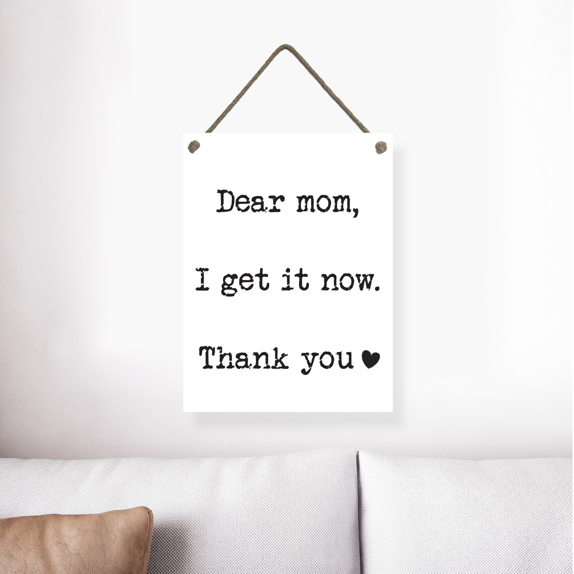 Dear Mom I Get It Now Mothers Day Wall Decor Mothers Day Gift Gifts For Mom Gifts For Her Mothers Day Gifts For Grandma - Image 2