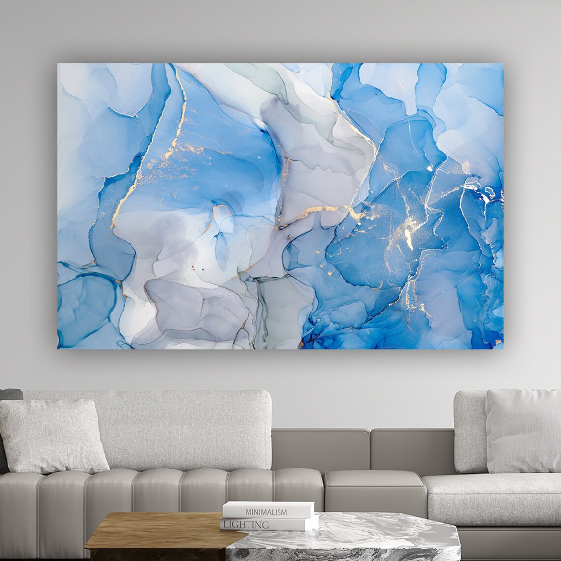 Marble Decor Modern Artwork, Luxury Abstract