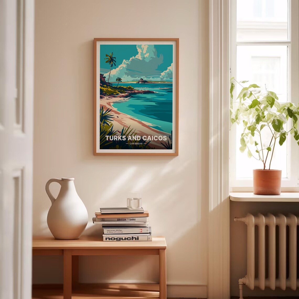 Turks And Caicos Travel Poster, Caribbean Island - Image 4