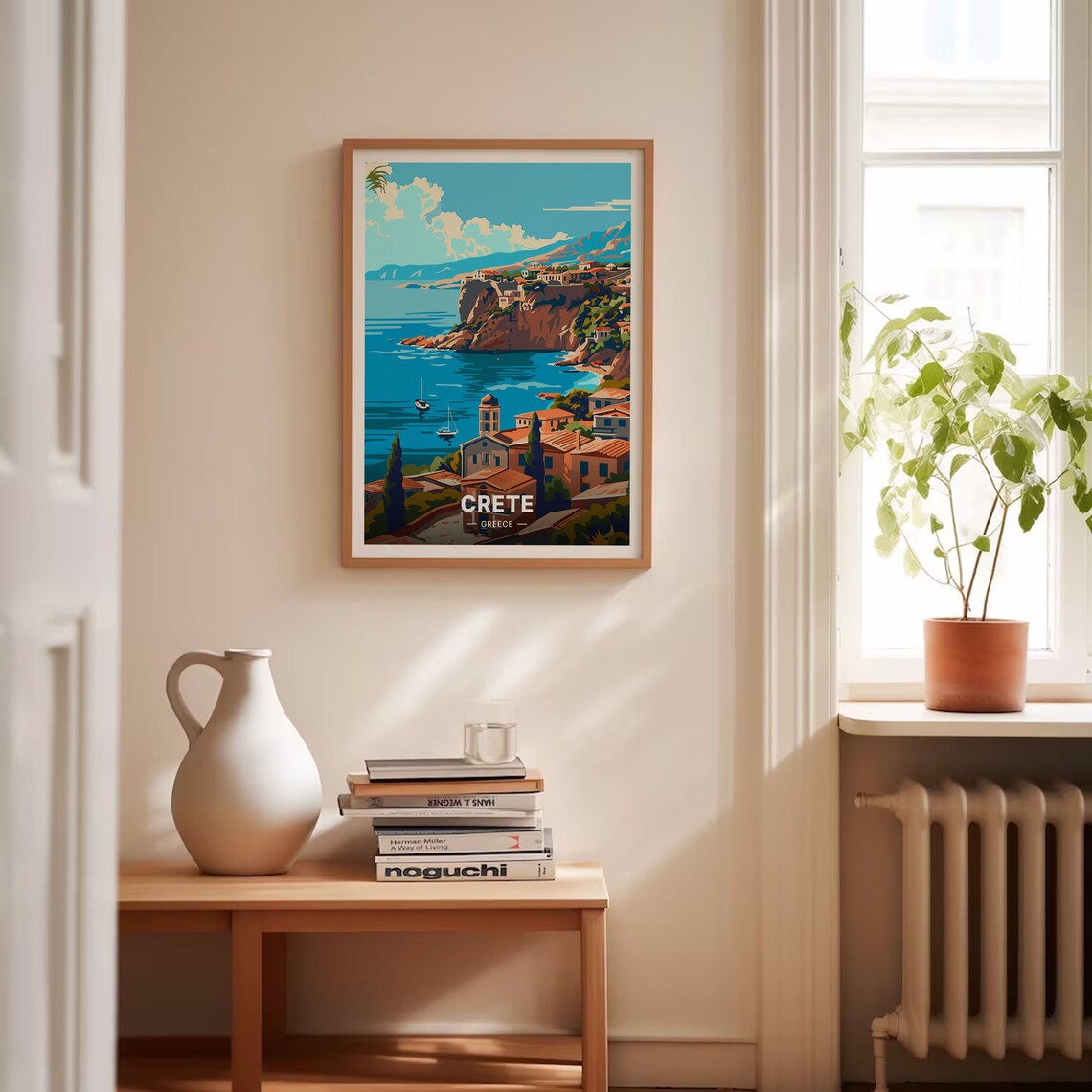 Crete Greece Travel Poster, Scenic Wall Art - Image 4