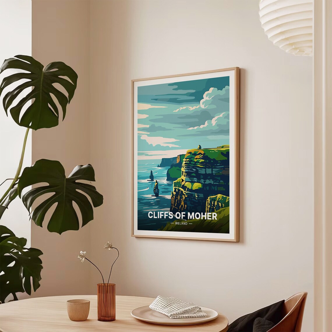 Cliffs Of Moher Birthday Gift Idea Poster - Image 2
