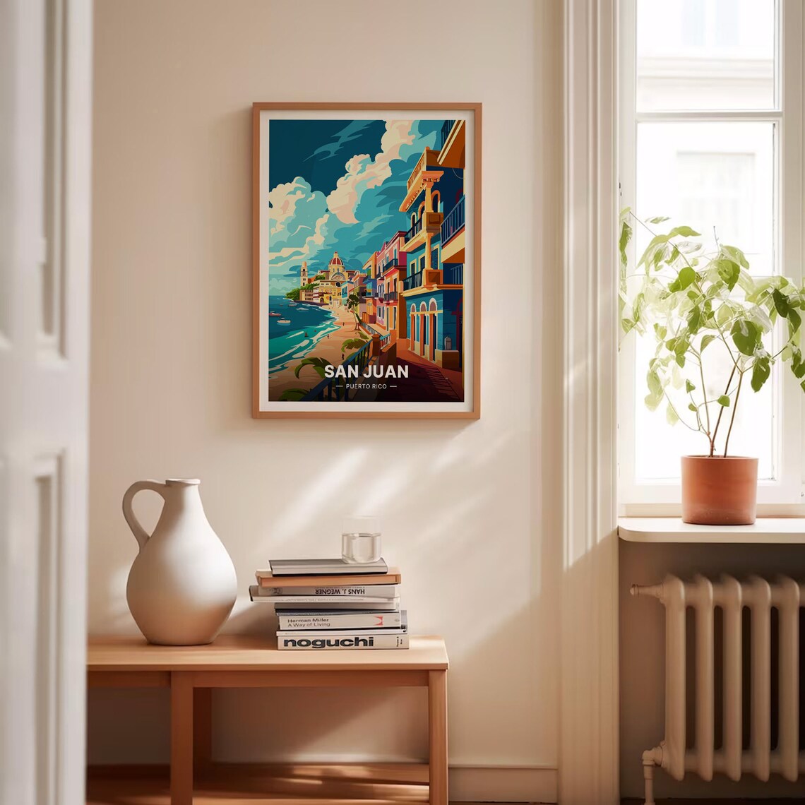 San Juan Travel Poster, Caribbean Destination Art Print - Image 4