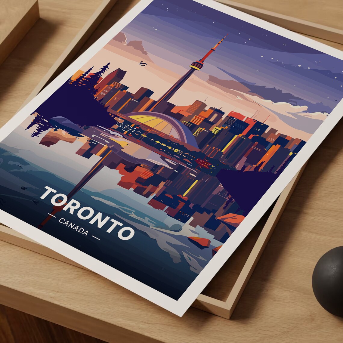 Toronto Home Decor Wall Art Print - Image 3