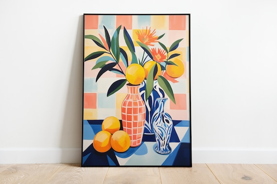 Lemons On The Table Poster Fauvism Matisse Artwork Impressionism Art Modern Art Henri Matisse Print