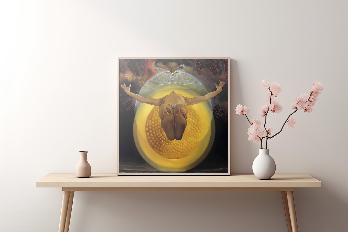 Salvador Dali The Ascension Of Christ Poster - Image 2