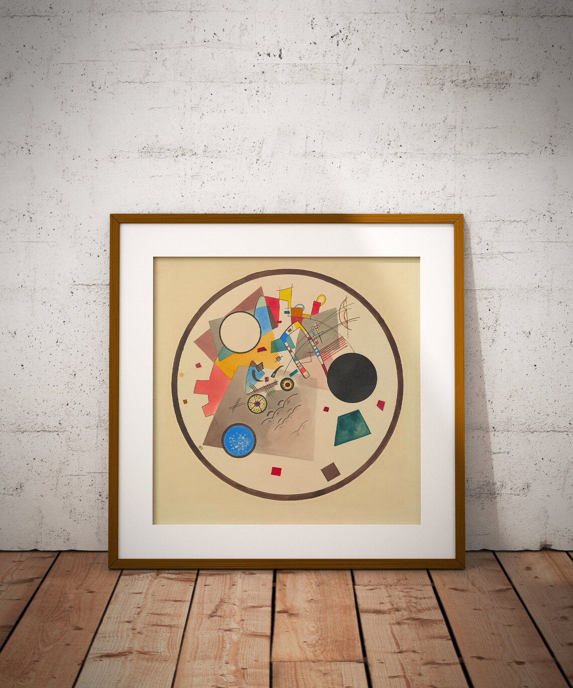 Wassily Kandinsky Light Circle Several Circles Expressionism Art Kandinsky Circle Art Kandinsky Painting Living Room Home Decor - Image 2