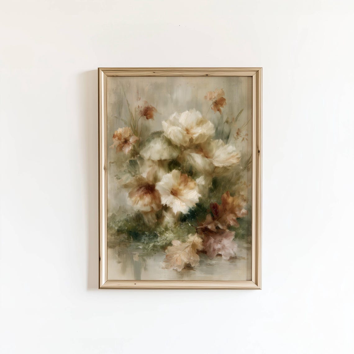 Moody Still Life Print Fall Art Cottagecore Autumn Wall Digital Download