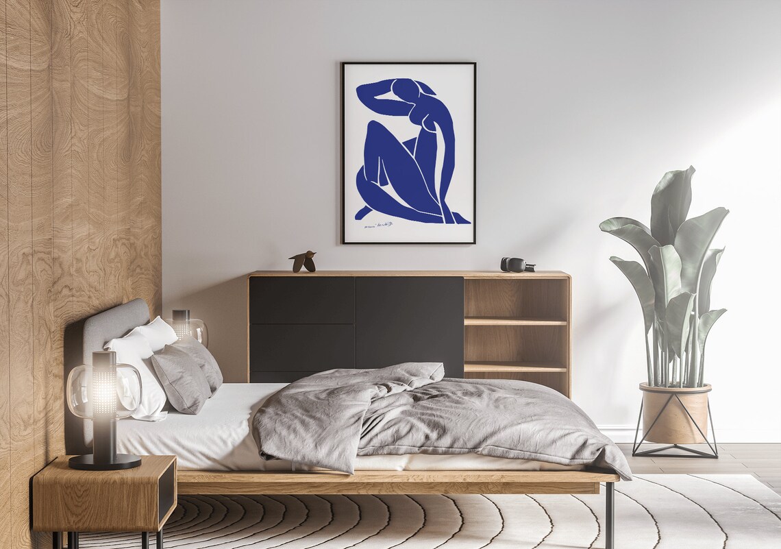 Matisse Blue Nude Art Print, Henri Matisse - Image 5