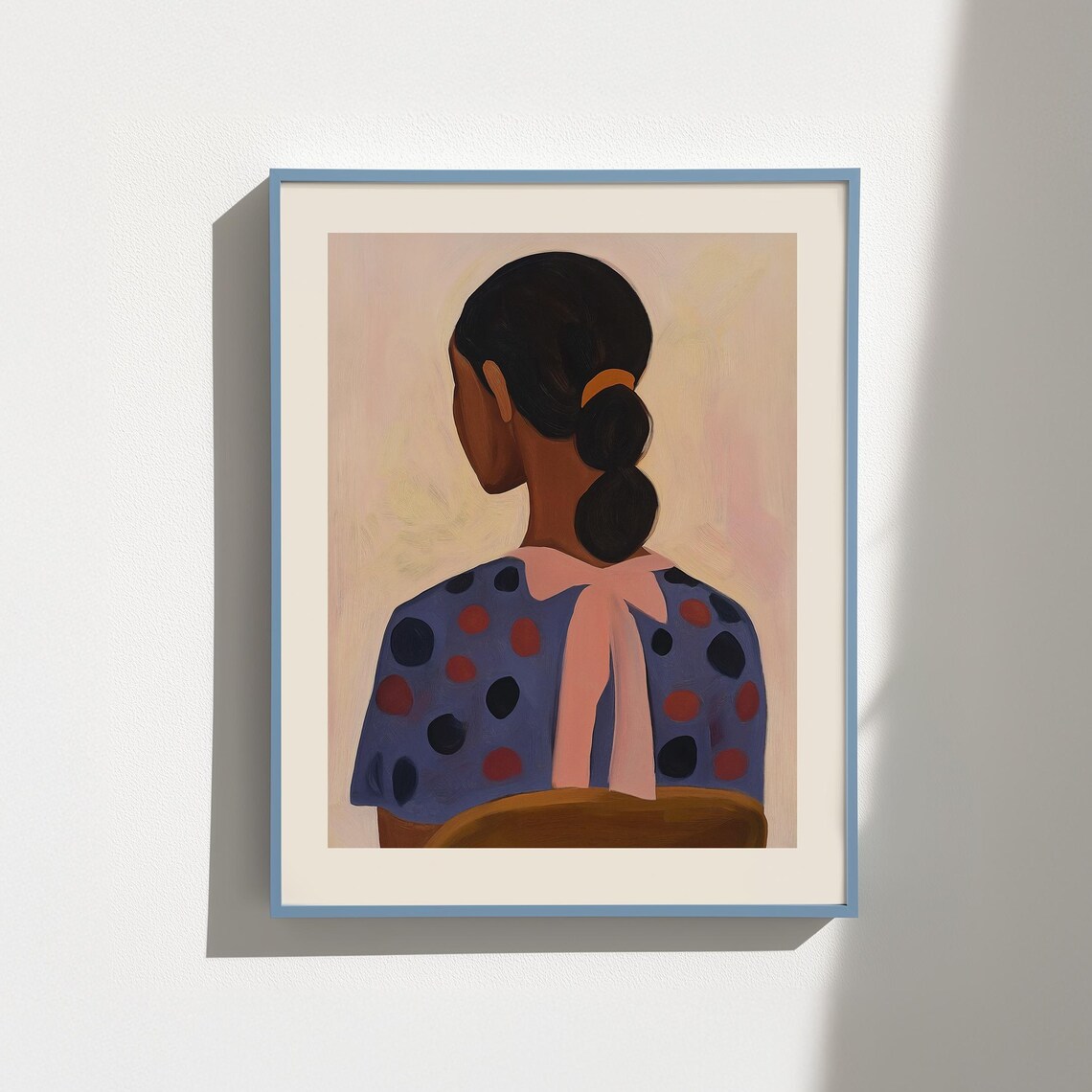 Abstract People Art, Mid Century Vintage Remix