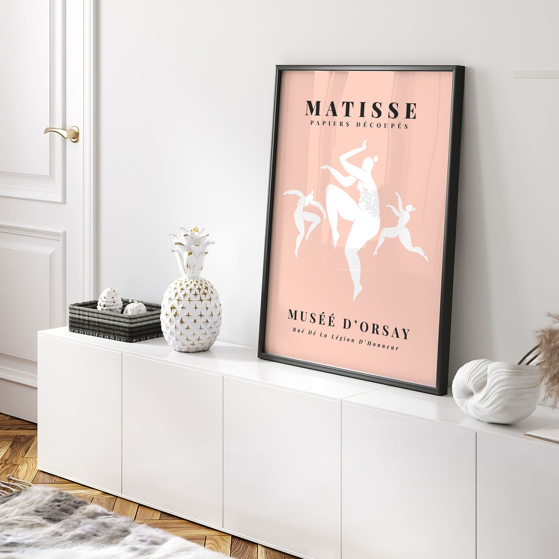 Henri Matisse Pink Dancing Figures White Dancers Musee Art Poster - Image 5