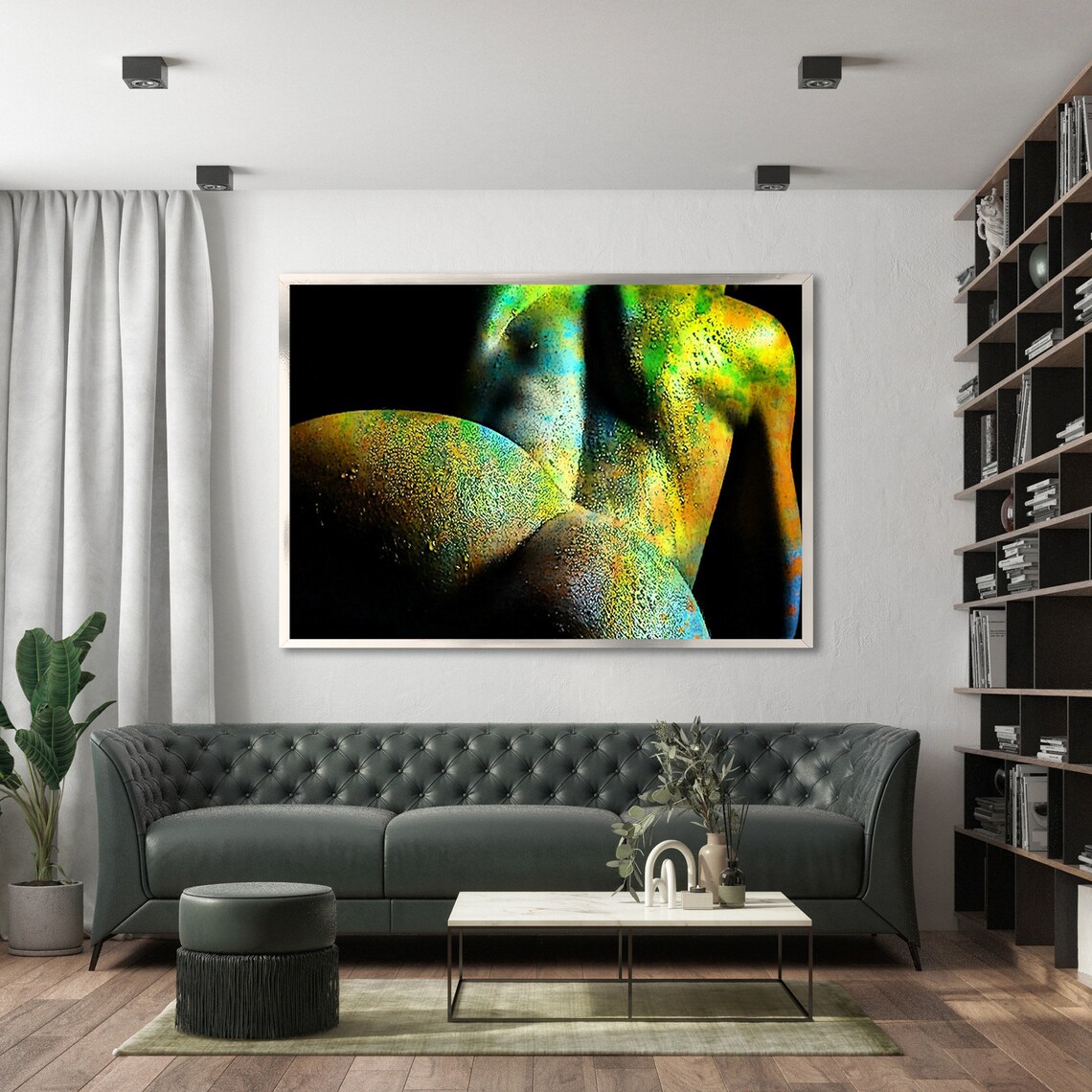 Nude Woman, Elegant Timeless Beauty Portrait - Image 2