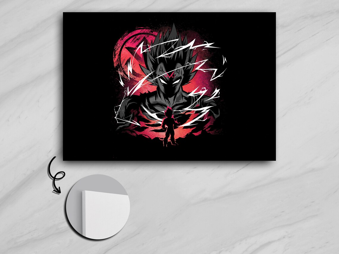 Dance Of The Fiery Silhouette, Modern Art - Image 5