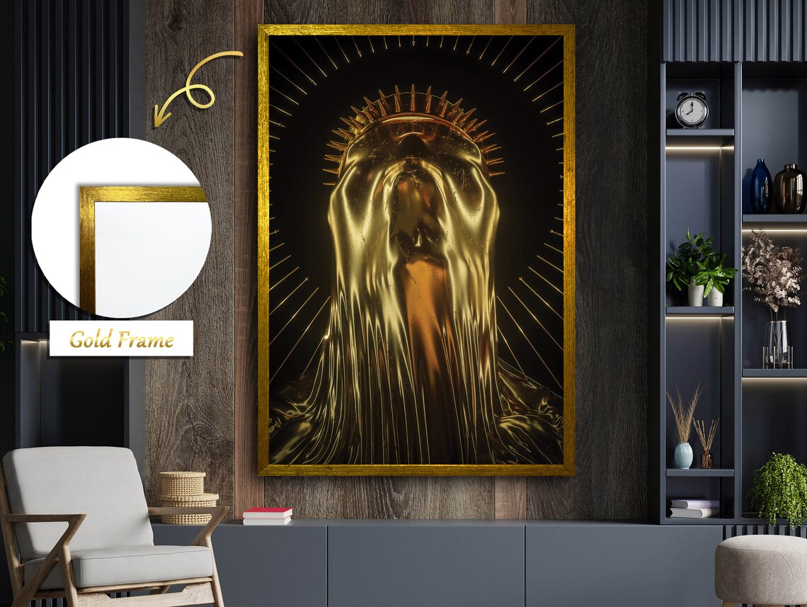 Golden Hands Art, Luxurious Hand Painting - Image 4