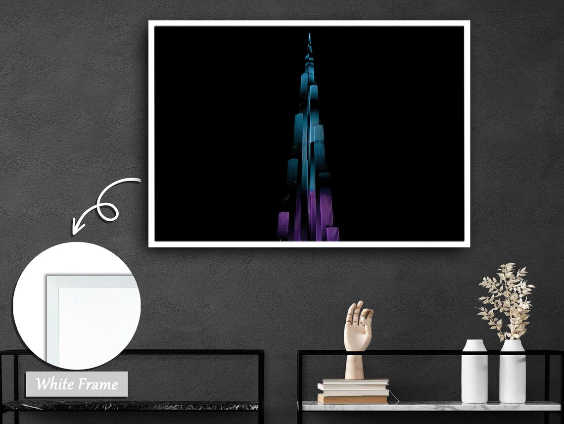 Citys Midnight Mirage, Urban Architecture Cityscape - Image 2
