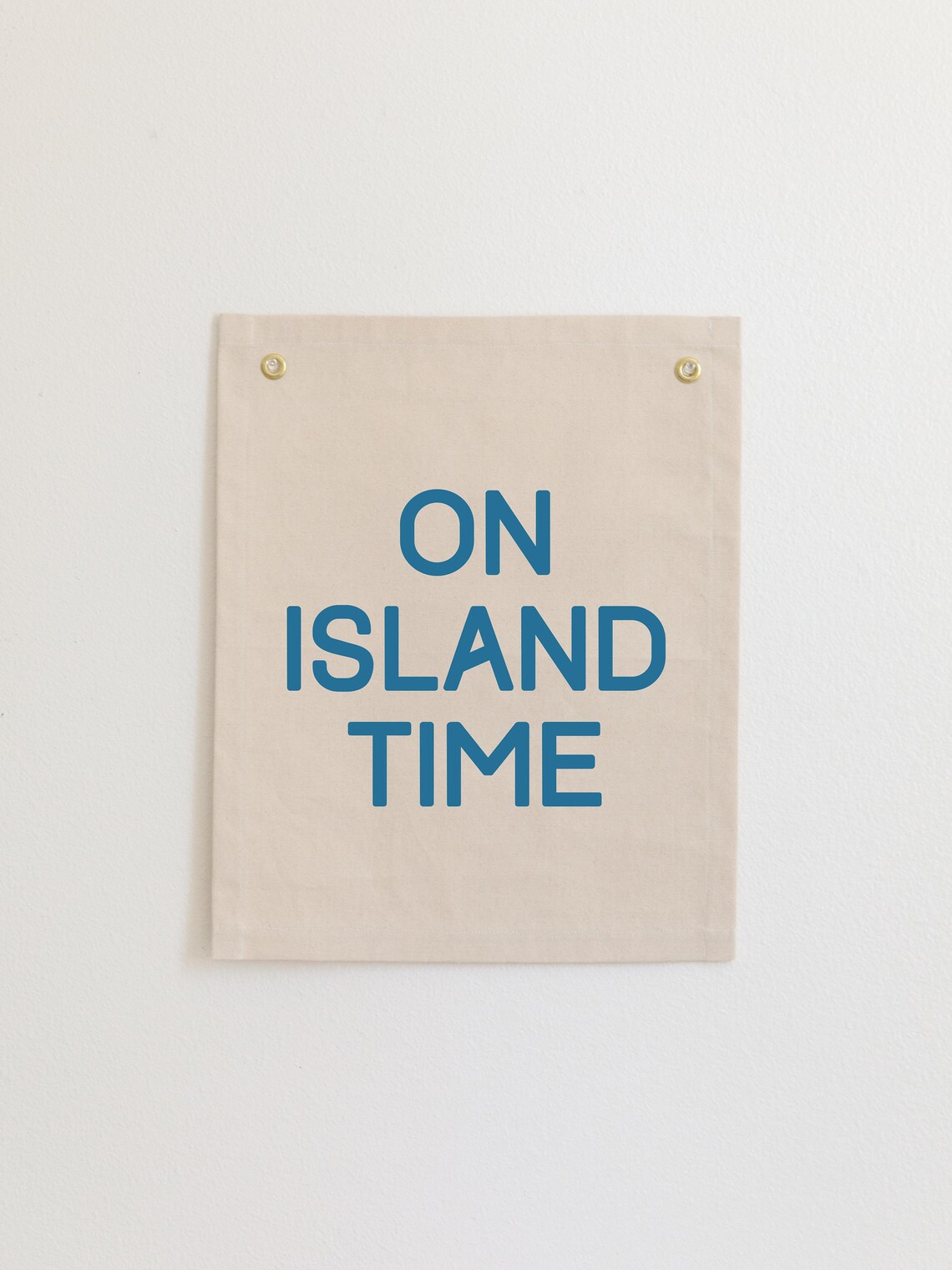 On Island Time Tropical Nursery Coastal Wall Art