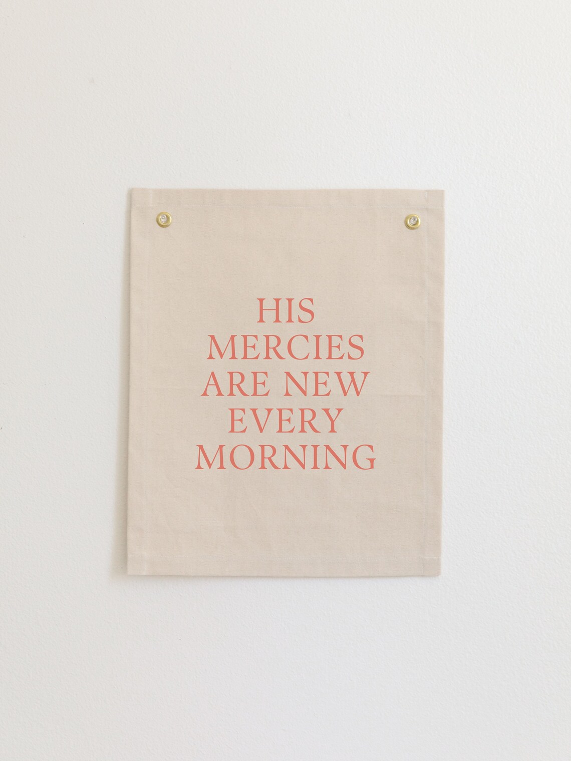 His Mercies Are New Every Morning Bible Verse Art Print - Image 2