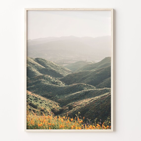 Walker Canyon Colorful Poster Print Walker Canyon Photo Wall Art Wall Art Boho Decor Colorful Wall Art Photography Poster Print C18 34