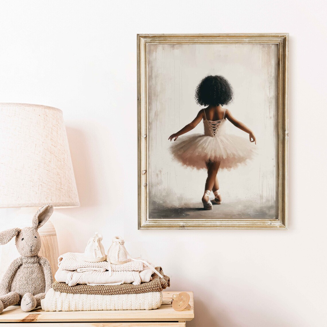 Ballet Nursery Art Print for Girls' Rooms - Image 2