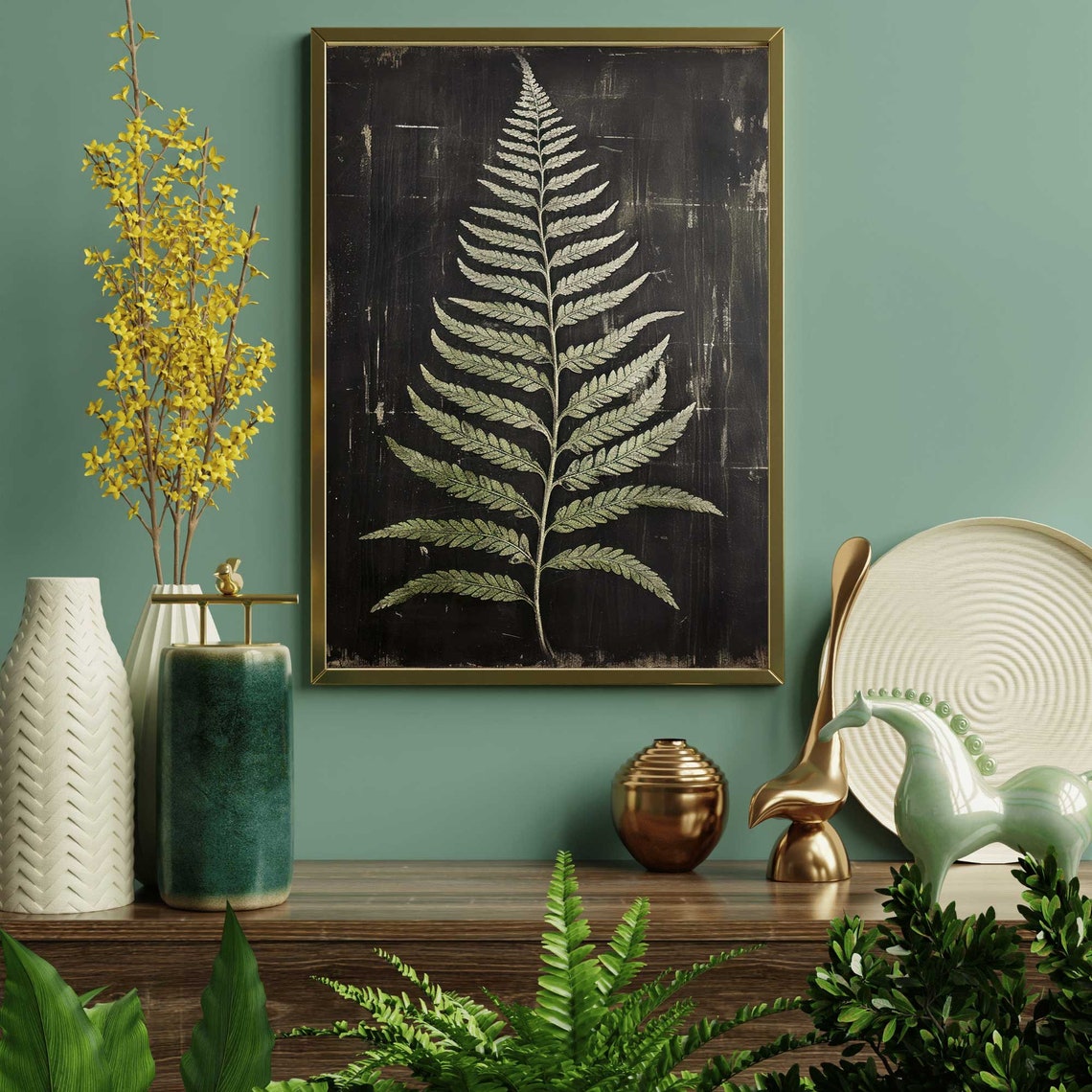 Fern Print, Vintage Botanical Art Print - Image 2