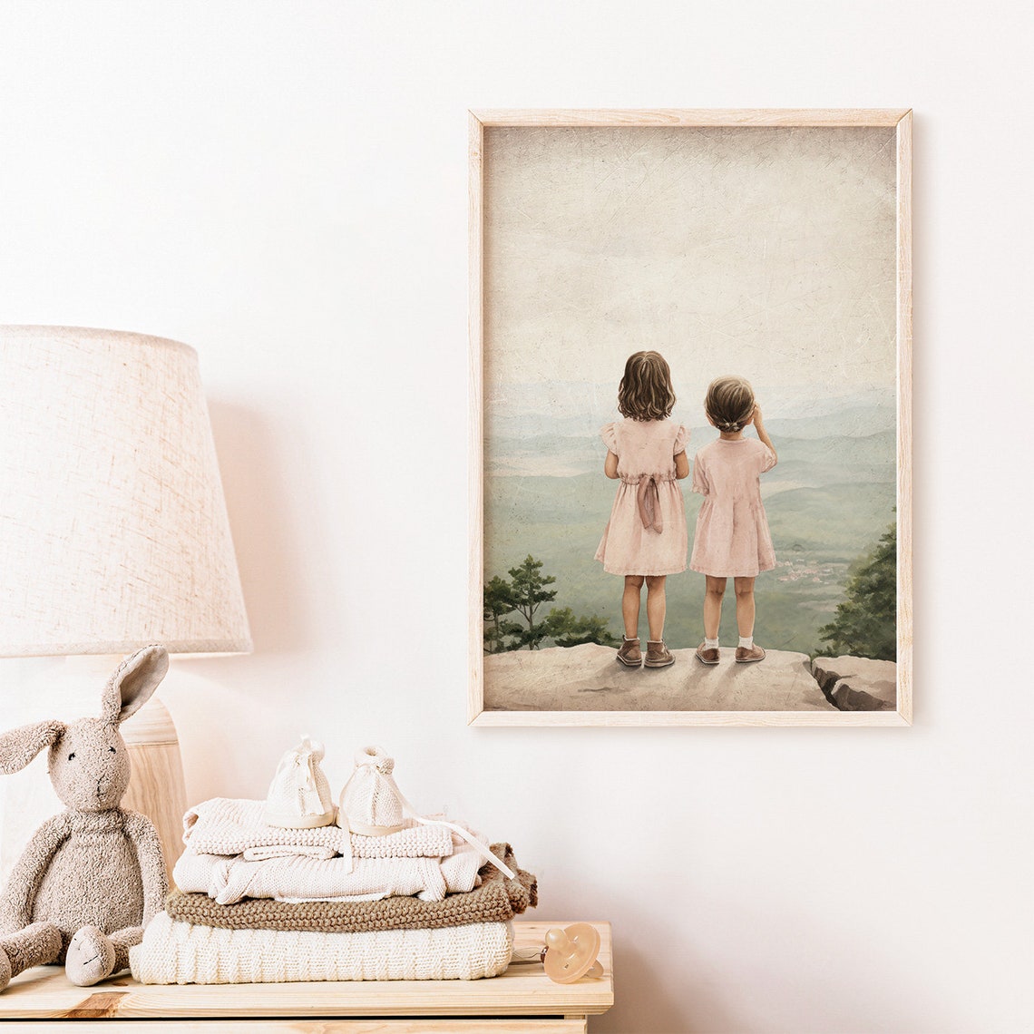 Sisters Bedroom Decor Sister Room Print Sisters Wall Art Adventure Theme Nursery Toddler Decor Girl Girls Room Printprintable Wall Art - Image 2