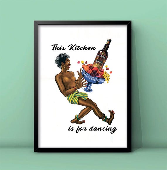 This Kitchen Is For Dancing Print Dancing Women Poster Modern Kitchen Print Kitchen Sayings Trendy Dining Room Wall Art Download