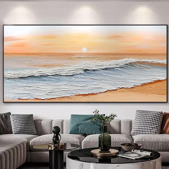 3dtextured Original Painting Personalized Gifts Painting On Abstract Painting Framed Wall Painting Living Room Large Wall Art