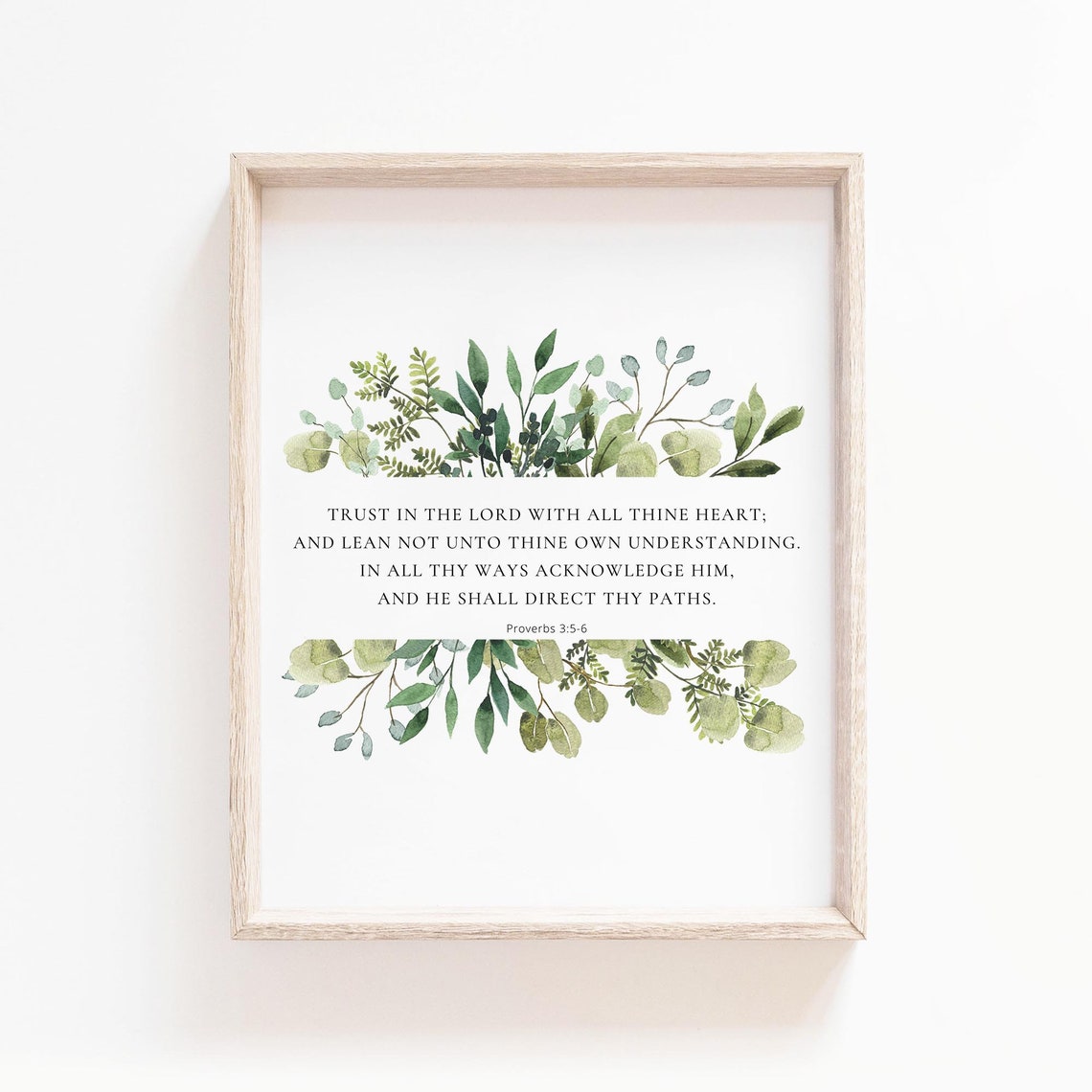Proverbs 35 6 Christian Scripture Art Print - Image 3