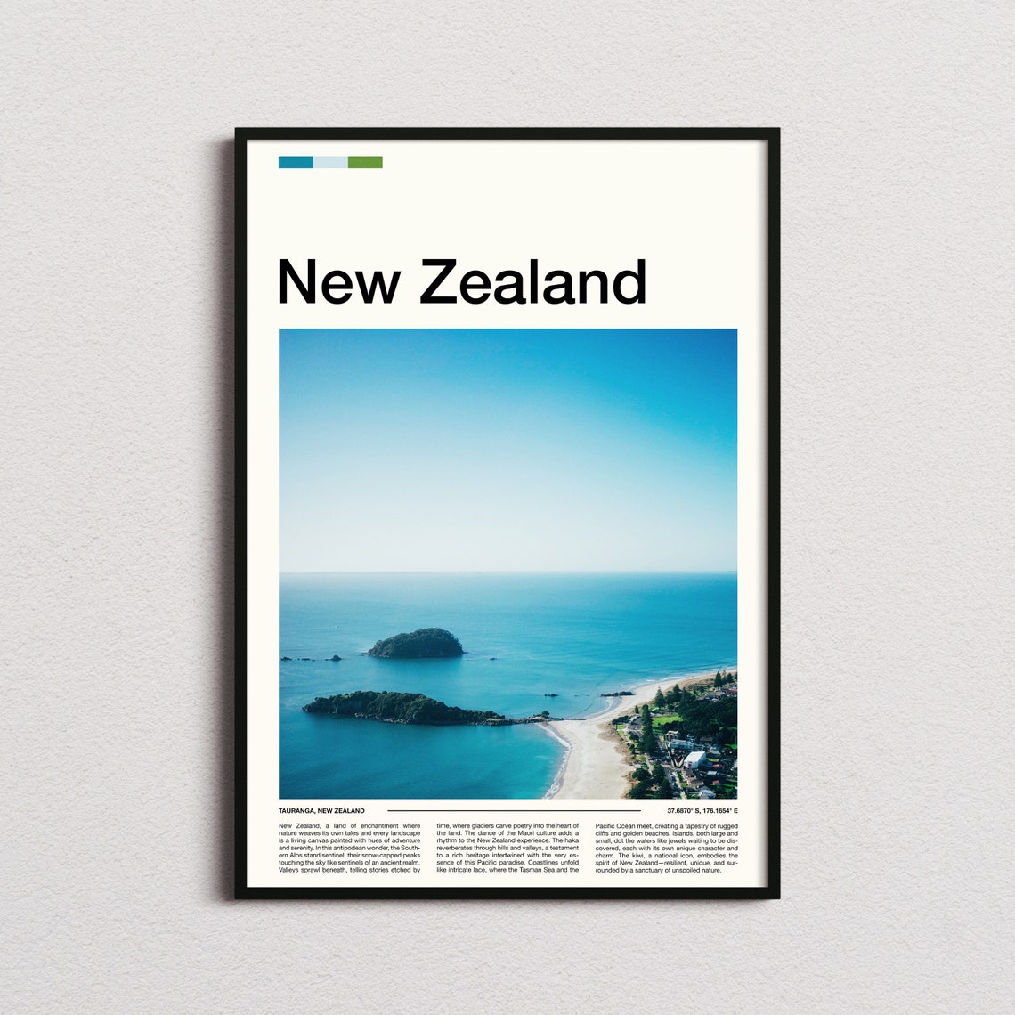 New Zealand Print New Zealand Poster New Zealand Wall Art New Zealand Art Print New Zealand Photo Traveler Gifts Travel Poster