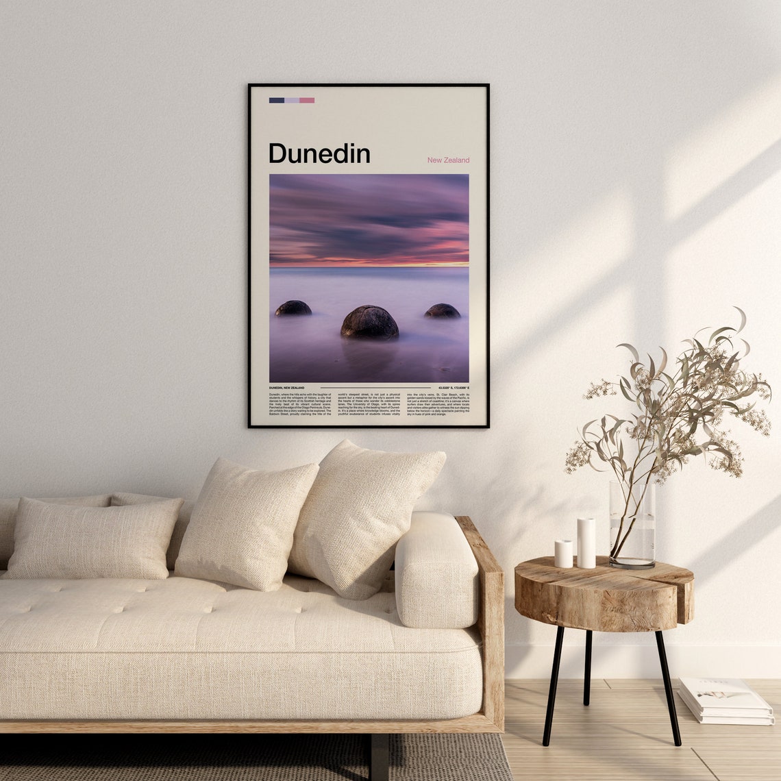 Dunedin Print Dunedin Poster Dunedin Wall Art New Zealand Art Print Dunedin Photo Travel Poster Traveler Gifts - Image 3