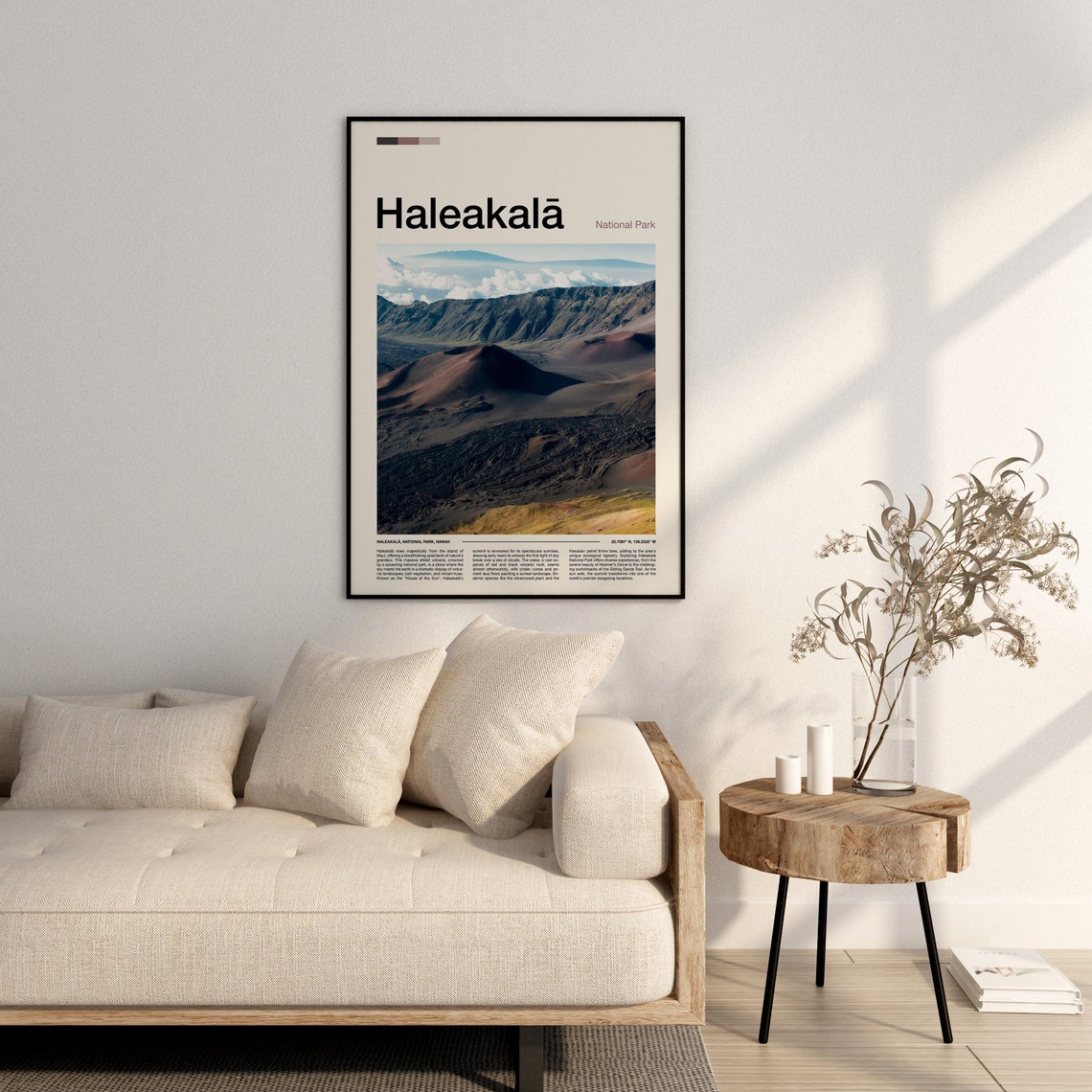 Haleakala Hawaii National Park Volcanic Crater Cones Photo Poster - Image 3