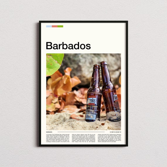 Barbados Print Barbados Poster Barbados Wall Art Caribbean Art Print Barbados Photo