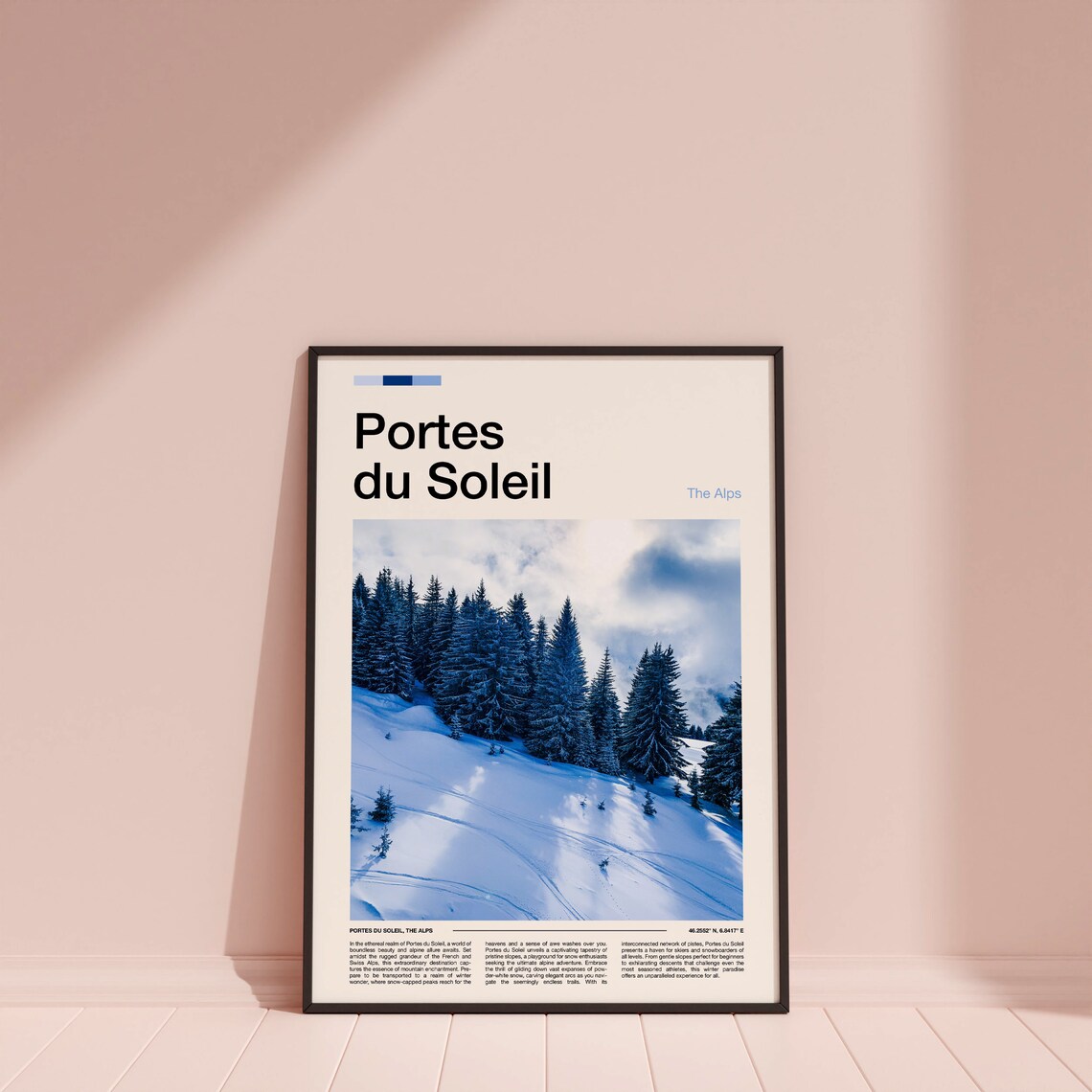 Portes Du Soleil Print Portes Du Soleil Poster Portes Du Soleil Wall Art Portes Du Soleil Art Print Portes Du Soleil Photo - Image 3
