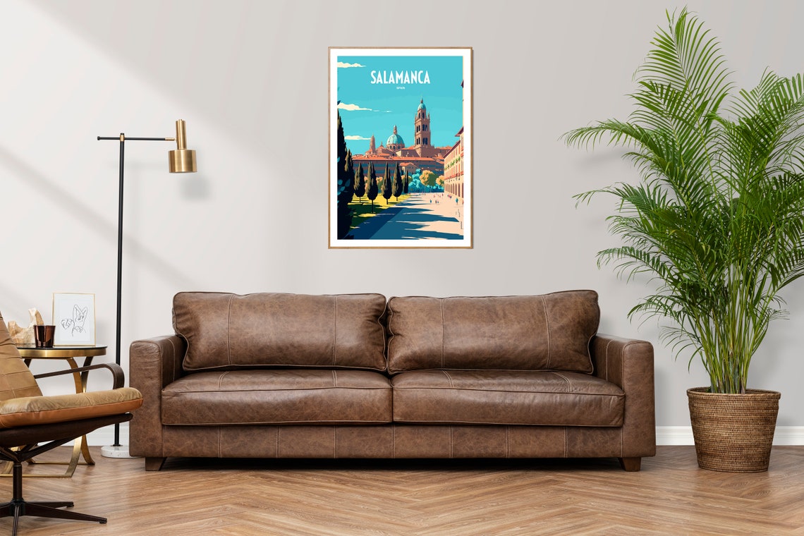 Salamanca Spain Travel Print Salamanca Spain City Travel Art Salamanca Spanish City Travel Print Capital City Spain Print Salamanca - Image 3
