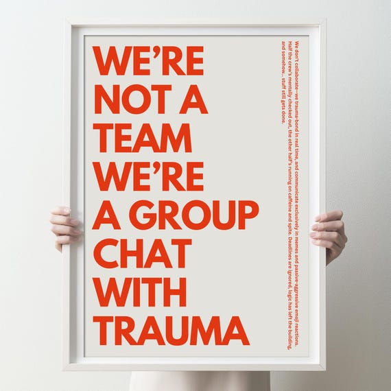 Office Humor Poster Funny Prints Antimotivational Art Instant Print Workplace