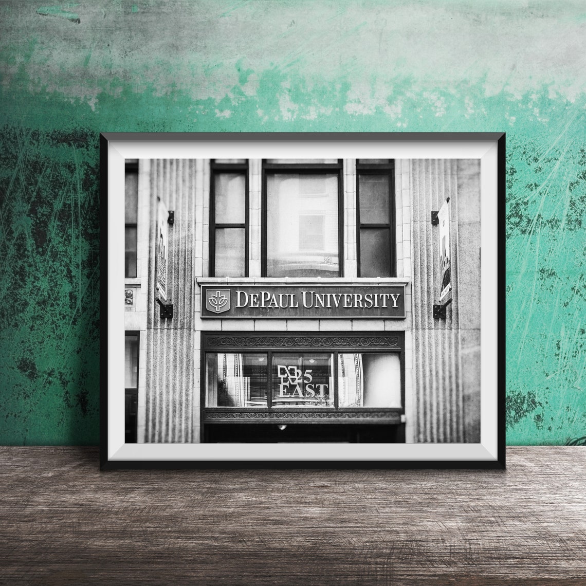 DePaul University 25 East Jackson Downtown Chicago Campus Poster - Image 2