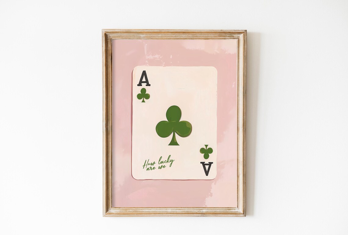 How Lucky Are Print, Saint Patricks Day Quote