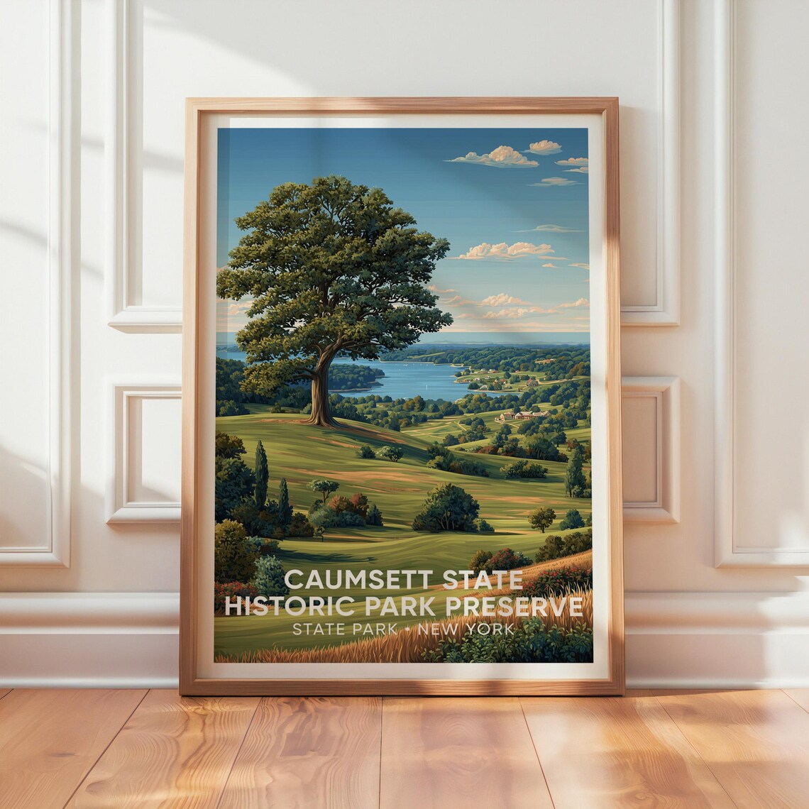Caumsett State Park Vintage Travel Poster, New York