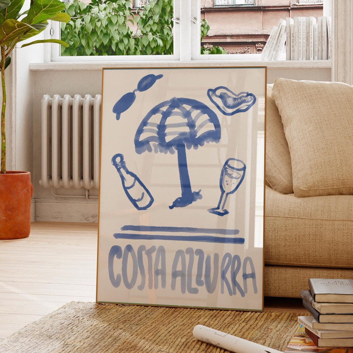 Costa Azzurra Beach, Nautical Coastal Decor - Image 2