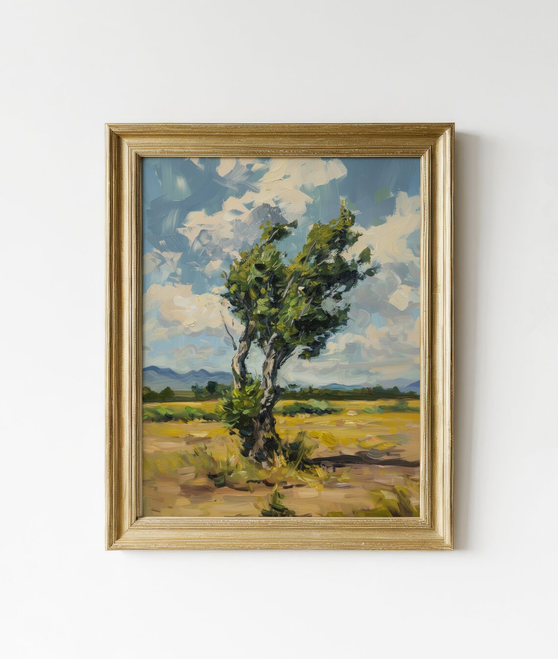 Rustic Nature Painting, Modern Farmhouse Art Print - Image 2