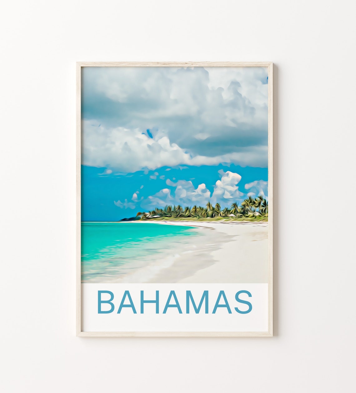 Bahamas Travel Print Bahamas Wall Art Bahamas Art Bahamas Artwork Bahamas Art Print Bahamas Gift Bahamas Poster Bahamas Travel Print