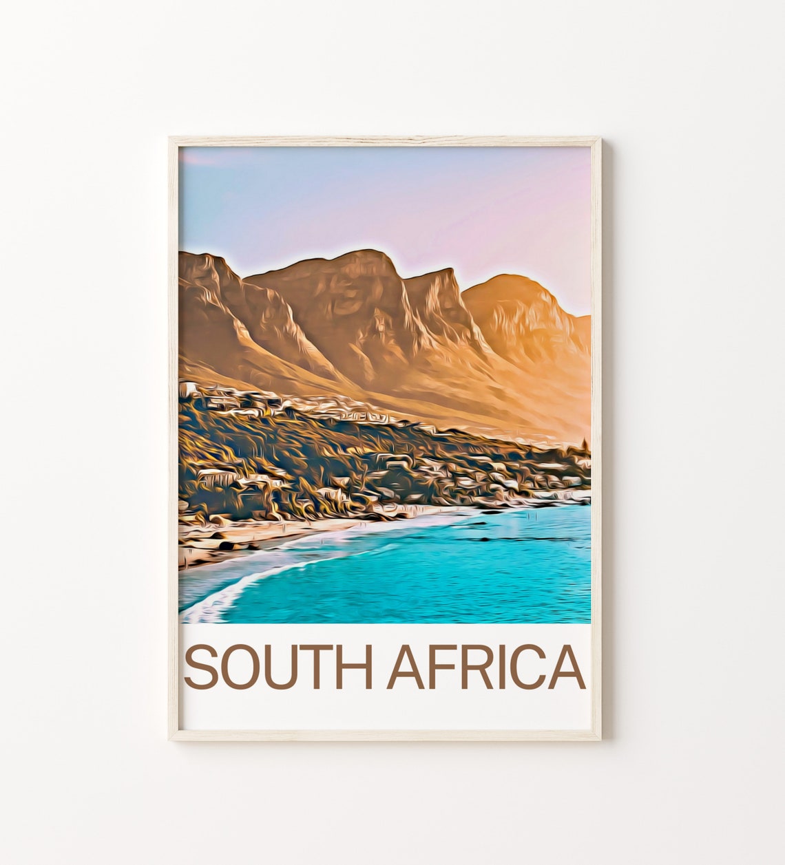 South Africa South Africa Print South Africa Wall Art South Africa Poster South Africa Wall Decor South Africa Souvenir
