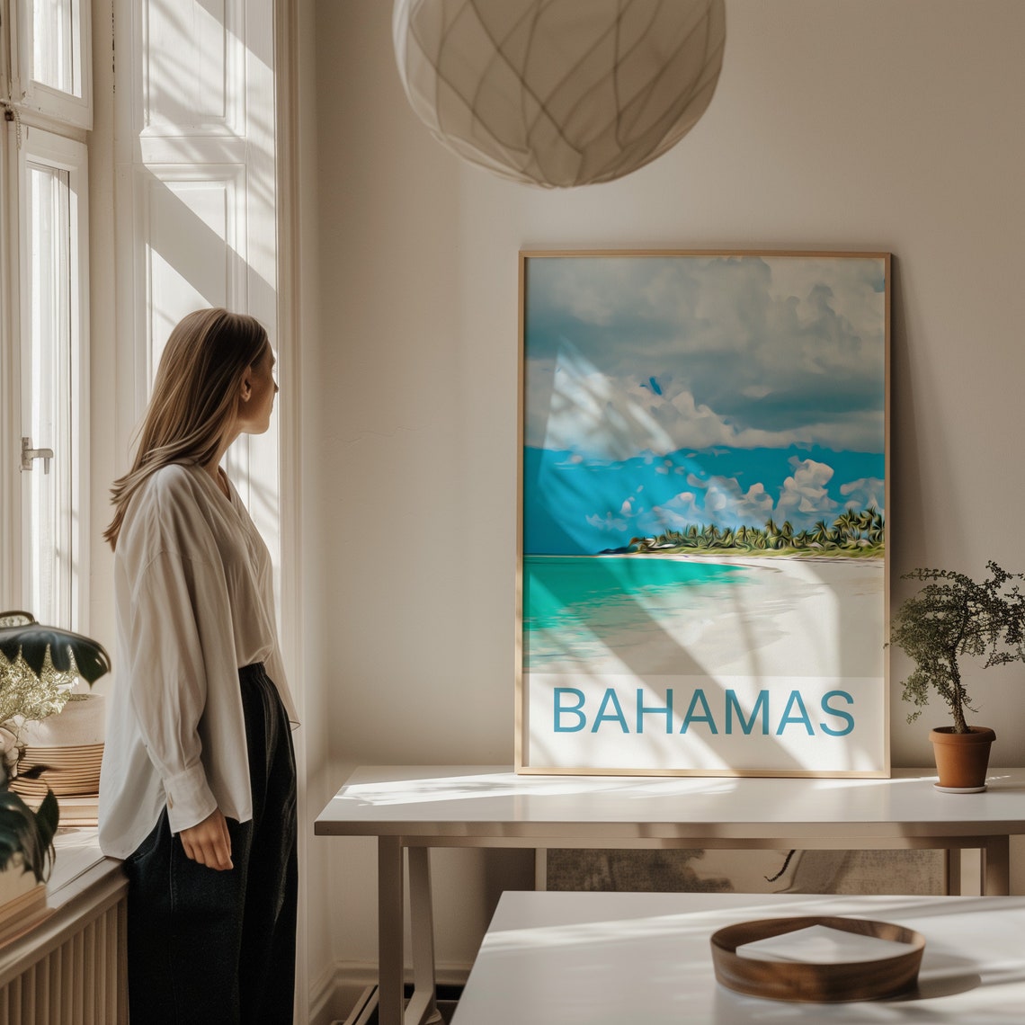 Bahamas Travel Print Bahamas Wall Art Bahamas Art Bahamas Artwork Bahamas Art Print Bahamas Gift Bahamas Poster Bahamas Travel Print - Image 2